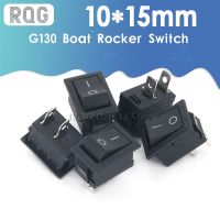 10pcs/lot 10x15mm SPST 2PIN ON/OFF G130 Boat Rocker Switch 3A/250V Car Dash Dashboard Truck RV ATV Home