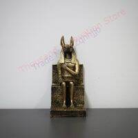 【HOT SALE】 DVX Divisoria Extension mall เรซิ่นย้อนยุค Anubis Khnum รูปปั้นลึกลับอียิปต์โบราณประติมากรรมความงามงานศิลปะรูปวินเทจบ้านห้องตกแต่งโต๊ะ