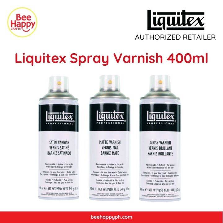 Liquitex Spray Varnish 400ml Lazada PH