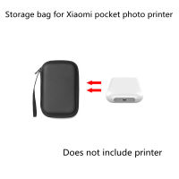 เหมาะสำหรับ Pocket Photo Printer Protection Bag Storage Bag สีดำสีดำ