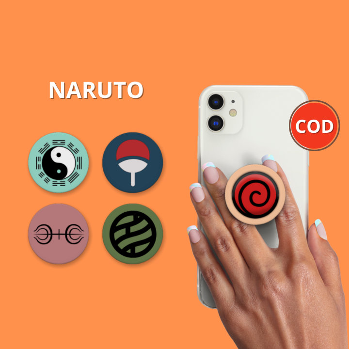 Buy Anime - Red Cloud - Lovely Design Grip Socket PopSockets PopGrip:  Swappable Grip for Phones & s Online at desertcartINDIA