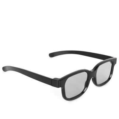 ที่มีคุณภาพสูง P olarized แว่นตา 3D Passive สีดำ H3 สำหรับทีวีจริง D 3D โรงภาพยนตร์