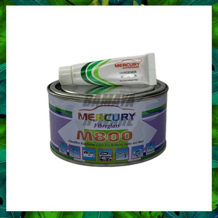 Mercury M800 Fiberglass. 280gm Fiberglass with Hardener. Fiberglass
