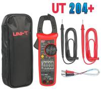 คลิปแอมป์ UNI-T UT204+ 600A/AC 600A/DC คลิปแอมป์ แคล้มป์มิเตอร์ มิเตอร์วัดไฟดิจิตอล UNI-T UT204+ Mini Digital Clamp Meter มิเตอร์วัดไฟ