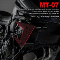 MT-07 2021 NEW Motorcycle Parts Side Downforce Naked Spoilers Fixed Wing Winglet Fairing Wings Deflectors For Yamaha MT07 MT 07