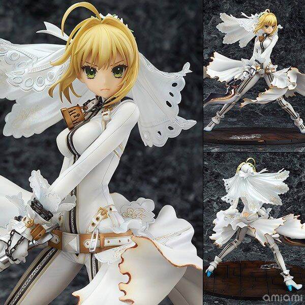 ของเล่นเด็กในตลาด22cm-รุ่น-fate-stay-night-อนิเมะดาบของเนโรเจ้าสาวโมเดลตุ๊กตาขยับแขนขาได้ของสะสมของเล่นของขวัญตุ๊กตา