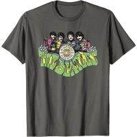 Hot sale The beatles BAND graphic Mens 100% Cotton Round Neck Short Sleeve T-Shirt  Adult clothes