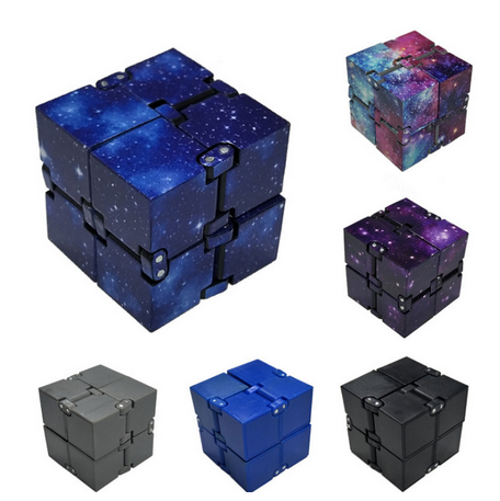 STAT New Magic Fidget Cube Infinite Cubes Sensory Stress Relief ...