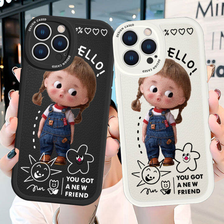 ggk-เคสหลังหนังซิลิโคน-pu-สำหรับ-vivo-ปกหนังเด็กผู้หญิง-เคสสาวน่ารักผิวสัมผัสเพรียวบางน่ารักสำหรับ-vivo-y02a