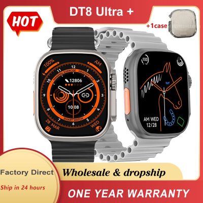 ZZOOI Original DT8 Ultra + Smart Watch 49MM Series NFC GPS Tracker Siri Game Bluetooth Call Always-on Strap Lock WearPro Smartwatch