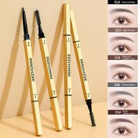 5 Colors Double Head Eyebrow Pencil Long Lasting Waterproof super thin head Tint Mascara Enhance Cosmetics Women Makeup