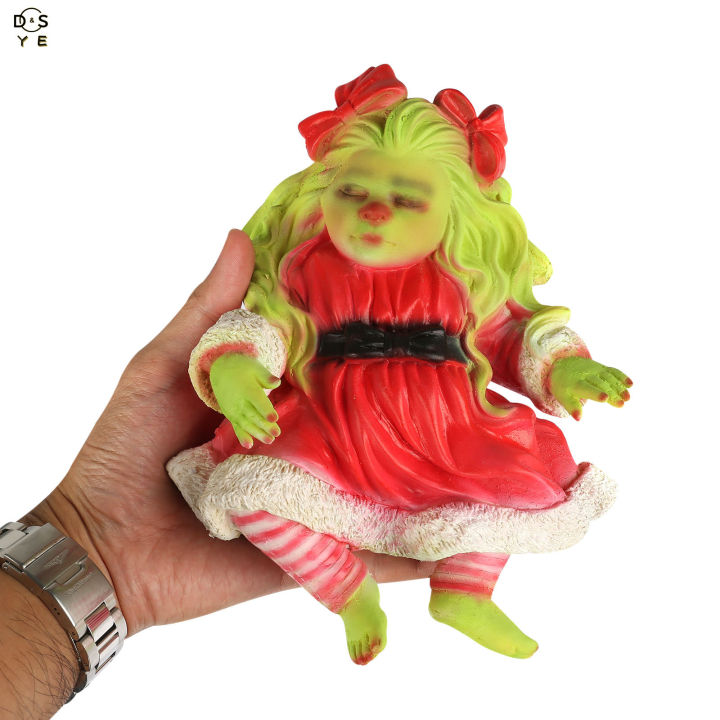 dsye-ตุ๊กตาทารกเกิดใหม่-grinch-ของเล่นที่เหมือนจริงตุ๊กตาการ์ตูนคริสต์มาสจำลอง