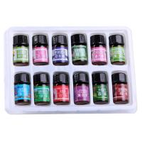 Essential Oil Set 12-bottle 0.13oz Defuse Essential Oils Water-soluble Natural Essential Oils For Diffuser Humidifier Aromatherapy amiable