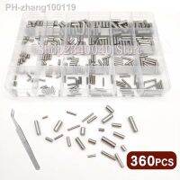 Cylindrical Pin 304 Stainless Steel Assortment Kit M2 M3 M4 M5 Fixed Shaf Solid Cylinder Pin With Clip 360pcs/set Locating Dowel