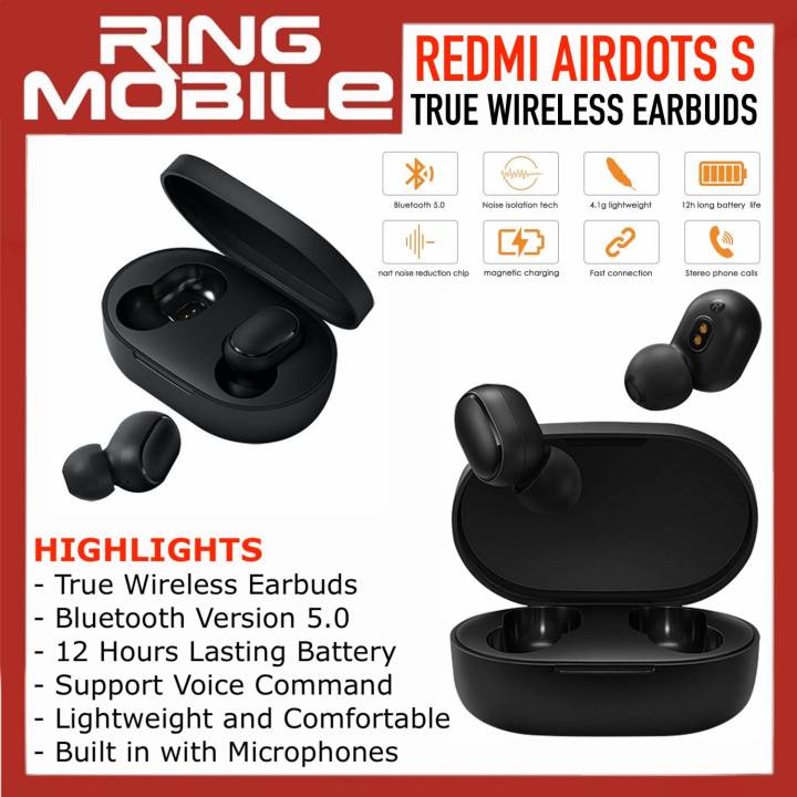 In Stock Xiaomi Redmi AirDots 2 Wireless Bluetooth 5.0 Charging Earphone  In-Ear stereo bass Earphones Ture Wireless Earbuds - AliExpress