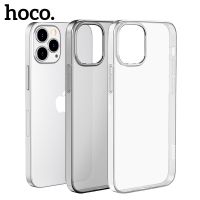 HOCO อัลตร้าล้างบางกรณีโทรศัพท์สำหรับ IPhone 14 14 Pro Max 14บวก Soft TPU ใสกลับฝาครอบป้องกัน