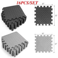 16/9ชิ้น30*30เซนติเมตรด้านบนยิม Floo เสื่อจิ๊กซอว์เสื่อเล่นกีฬาทนทาน EVA โฟมแผ่นโฟมประสานห้องฟิตเน็สออกกำลังกายโยคะแผ่นนวด Zhaoqinbin3