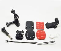 【Hot-Selling】 RIDE ZONE สำหรับอุปกรณ์เสริมชุดกาวคว้ากระเป๋า Mount Kit J-Hook Buckle สำหรับ Go Pro,SJ4000,SJ5000,SJCAM WIFI Xiao Mi