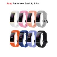 ✤▫ Strap For Huawei Band 3/3 pro Silicone Metals Repair Tool Adjustable Watch Band Replacement Smart Bracelet Accessory