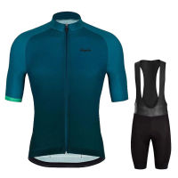 2022 new gradient summer breathable cycling jersey short-sleeved suit road bike mountain road bike equipment