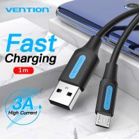 Vention Micro USB Cable 3A Fast Charging Microusb Cord For Samsung Android Phone cable Micro usb charger