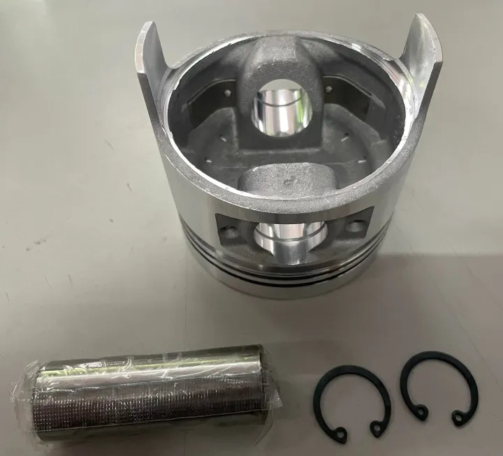 Kit Pistone Motore 186FA In Lega Di Alluminio – Completo Di Pistone, Spinotto, Fasce E Anelli Di Sicurezza, Ricambio Per Motori Raffreddati Ad Aria