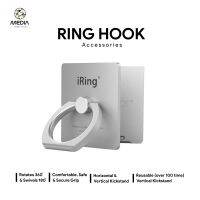 Ring Hook iRing แหวนล็อคโทรศัพท์กับนิ้ว 360องศา ติดหลังโทรศัพท์ ที่คล้องนิ้ว น้ำหนักเบา