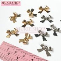 Mukie shop DIY อะไหล่จี้ โบว์ 11x16 มิล