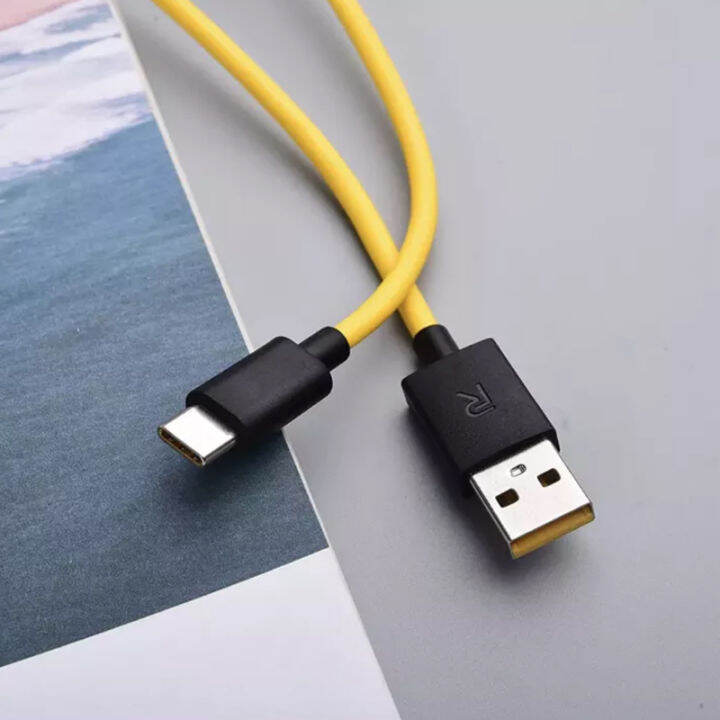 สายชาร์จrealme-usb-c-ของแท้-ช่องเสียบแบบtype-c-fast-charge-cable-รองรับเทคโนโลยีชาร์จด่วน-รับประกัน1ปี-by-gesus-store
