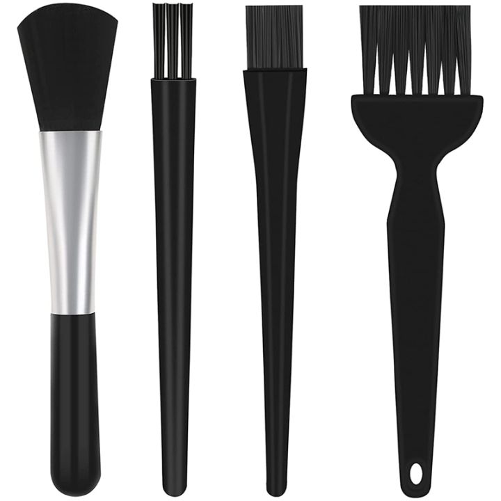 4Pcs Antistatic Brush Kit,Multi Antistatic Brush Keyboard Computer