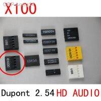 แฟชั่น❇เล่อร์ Song14 100ชิ้น2X5Pin 2.54ตัวเชื่อม Dupont ตัวอักษร TJC8เสียง2.54มม. แทนที่โมเล็กซ์