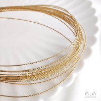 █A.ιA゜14K gold● 「100cm」线Color batch of hard yarn modeling copper wire diy