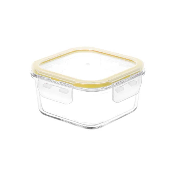 NmNMiniso High Borosilicate Glass Food Container Heat Resistant Glass ...