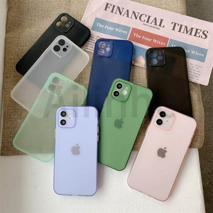 เคส-tpu-นิ่มเนื้อด้านบางพิเศษ-เคสใสบางกันกระแทกสำหรับ-iphone-11-12-13-pro-max-mini-x-xr-xs-max-7-8-plus-se-2020