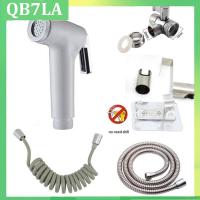 QB7LA White abs Handheld bidet faucet spray Shower Head Bathroom Toilet sprayer Water Saving Bathroom Cleaning shower douche