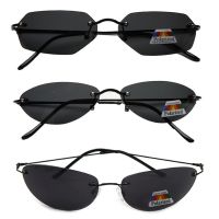 【CW】❈✠  3Mix Neo Polarized Sunglasses Rimless Men Driving Brand Design Glasses Outdoor Eyewear