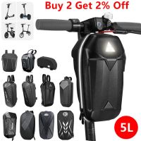 、‘】【； Scooter Front Bag For  M365 Scooter Accessories Universal Electric Scooter Bag 3/4/5L Waterproof Front Storage Hanging Bag