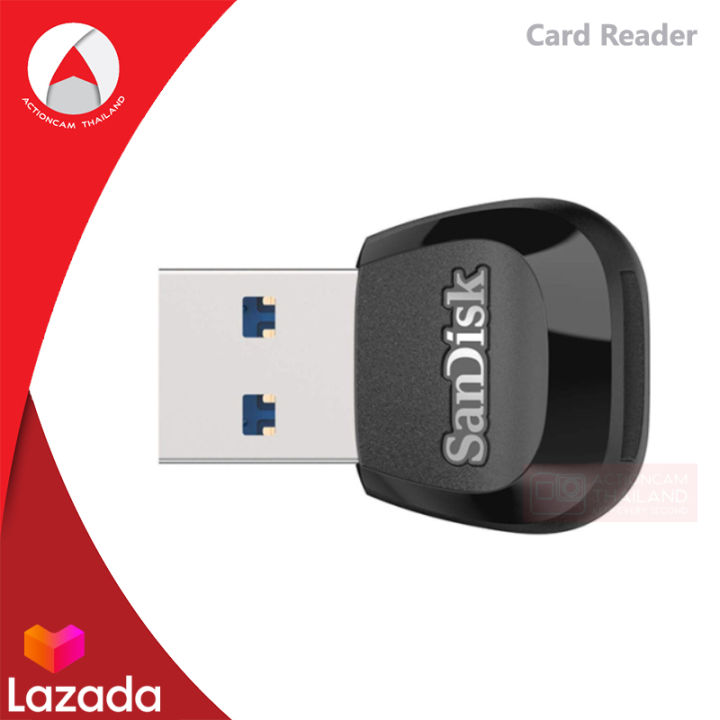 sandisk-mobilemate-card-reader-microsd-usb-3-0-black-sddr-b531-gn6nn-การ์ดรีดเดอร์-ตัวอ่านการ์ด-เครื่องอ่านการ์ด-ตัวอ่านการ์ดรีดเดอร์-อุปกรณ์อ่านการ์ด-รับประกัน-2ปี