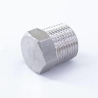 780 bar 3/8" BSPT / NPT male End Cap 304 stainless steel Pipe Countersunk Plug hex head socket Pipe fittings Pipe Fittings Accessories