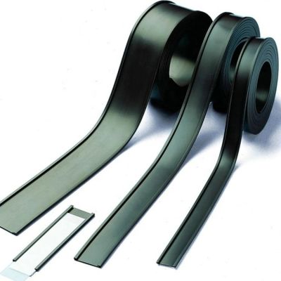 1meter Magnetic Label Holder Channel Plastic magnet C form Shape Rubber Magnetic Strip Extrusion Flexible Magnet Label