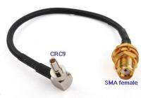 JP-CRC92SMA-0.15M : Jumper CRC9 + RG174(L=15cm.) + SMA female bulkhead