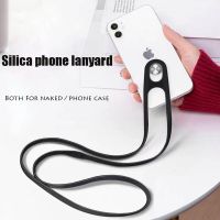 High quality Universal Detachable Silicon 360 Rotation Mobile Phone Lanyard Strap Sports Neck Lanyard for Phone/PAD/ID card