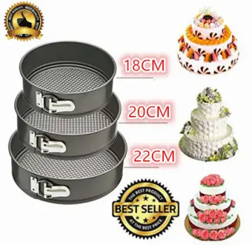 3 Different Shape Cake Mould