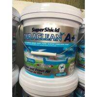 TOA Duraclean A+ 9.46ลิตร ซุปเปอร์ชิลด์ ดูราคลีน  สีน้ำภายใน ทาง่าย ปลอดสารพิษ ไร้กลิ่น?(เลือกสีก่อนสั่ง)