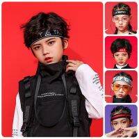 Childrens hip-hop headband girls sports trendy headwear super cool boys hip-hop boys hip-hop suit basketball accessories