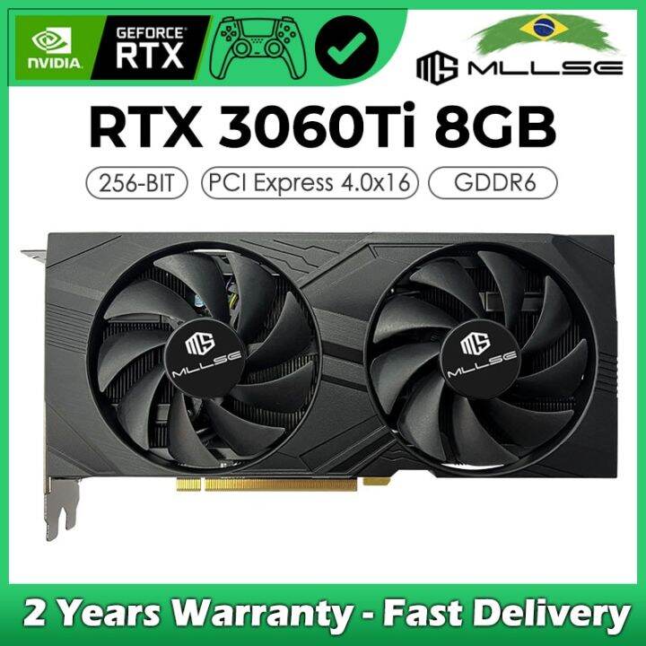 1 Cheapest MLLSE Geforce RTX 3060Ti 8GB Graphics Card GDDR6 GPU PCI-E 4 ...