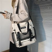 ZZOOI NEW Real Photo Canvas Bag Cute Joker Girl Shoulder Bag Student Class Forest Postman Bag Messenger Bag