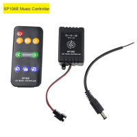 【❂Hot On Sale❂】 122cc store ที่ควบคุมดนตรีแบบ Rgb Led Hc Sp106e 9ปุ่ม Dc5v-12v Ws2811/Ws2812b/6812/1903/6803เทป Led มายากลไฟ Led เพลงดิจิตอลที่มีสีสัน