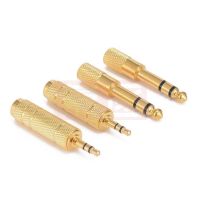 1pcs Electric piano headphone adapter 6.5 to 3.5 audio converter guitar electronic organ 6.35mm plug