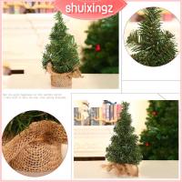 SHUIXINGZ 20/30CM DIY ปีของขวัญแต่งงานอุปกรณ์ตกแต่งงานปาร์ตี้พืชเทียมหุ่นตกแต่งโต๊ะอาหารต้นคริสต์มาสขนาดเล็กตกแต่งคริสต์มาส